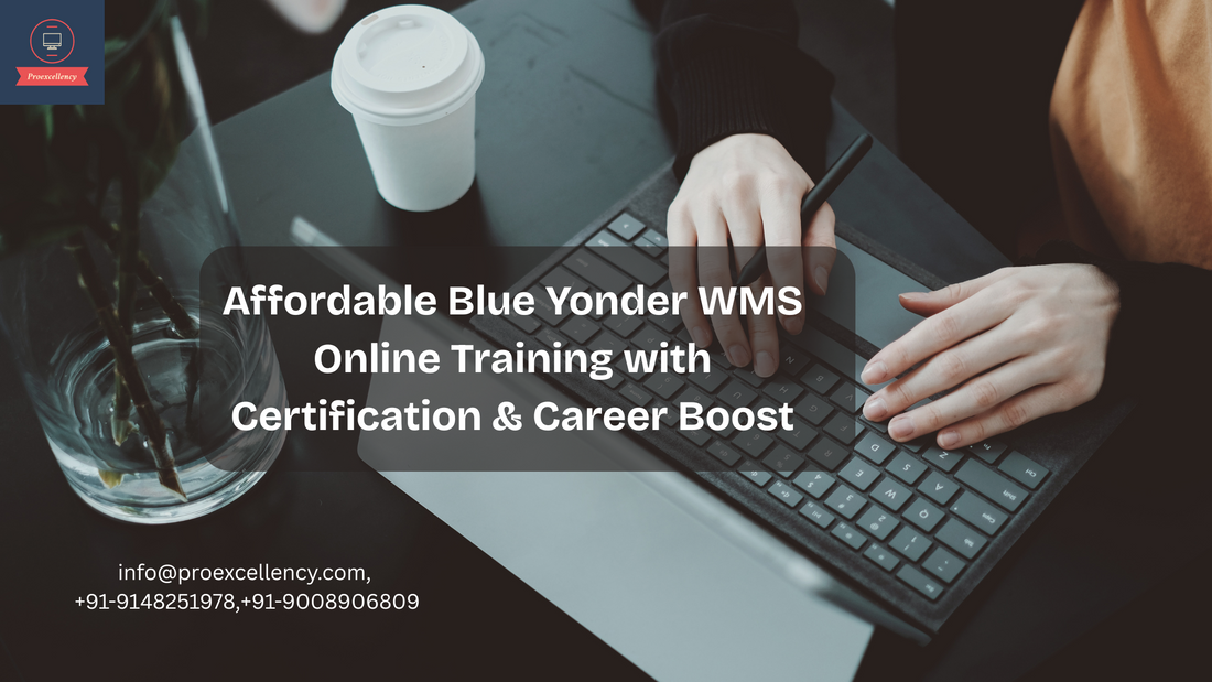 Affordable Blue Yonder WMS Online Training with Certification & Career Boost