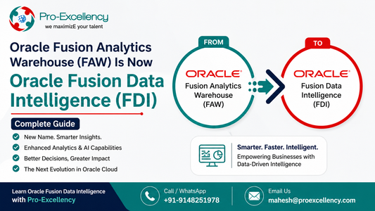 Oracle Fusion Data Intelligence (FDI): Complete Guide to FAW 2026