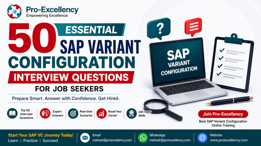 50 Essential SAP Variant Configuration Interview Questions for Job Seekers