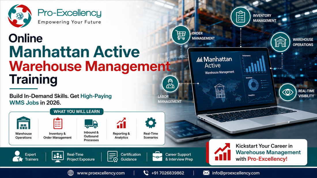 How Online Manhattan Active Warehouse Management Training Helps You Land High-Paying WMS Jobs in 2026