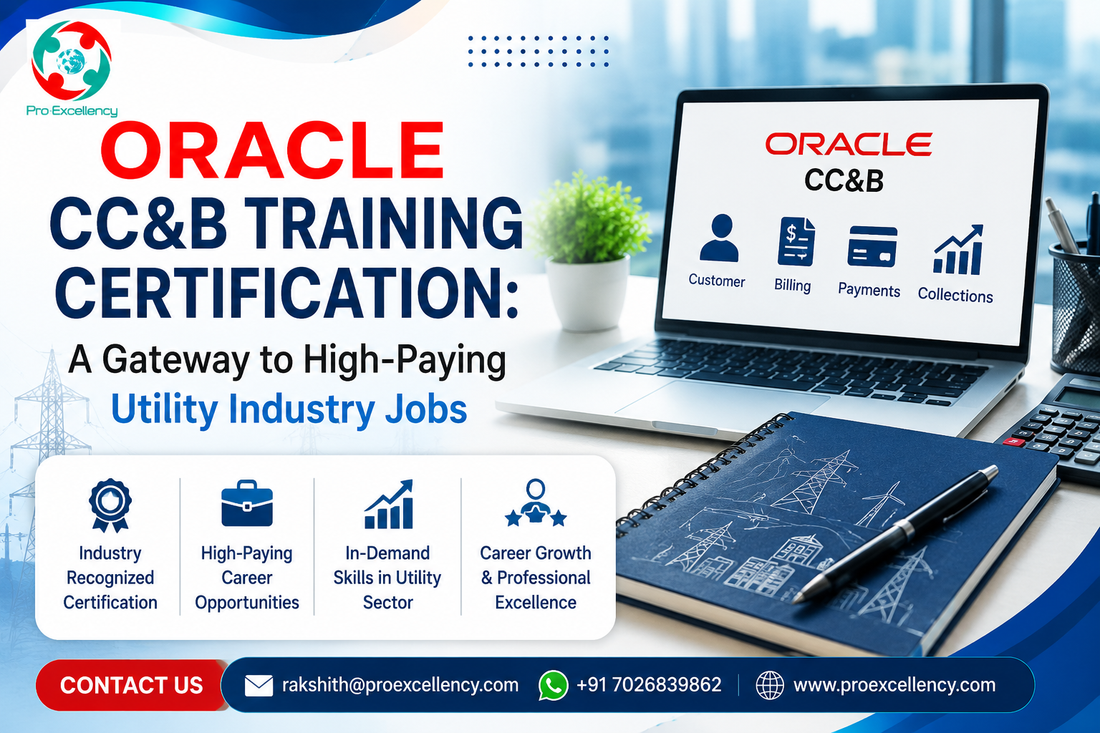 Oracle CC&B Training  Certification: A Gateway to High-Paying Utility Industry Jobs