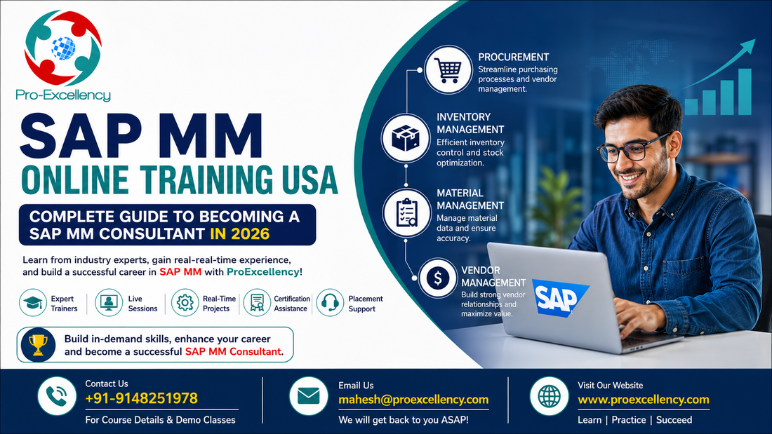 SAP MM Online Training USA: Complete Guide to Becoming a SAP MM Consultant in 2026