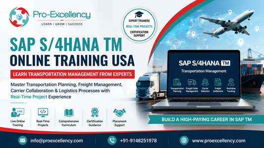 SAP S/4HANA TM Online Training USA: Learn Transportation Management from Experts