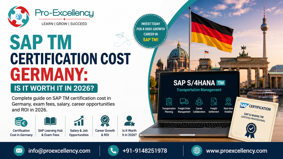 SAP TM Certification Cost Germany: Is It Worth It in 2026?