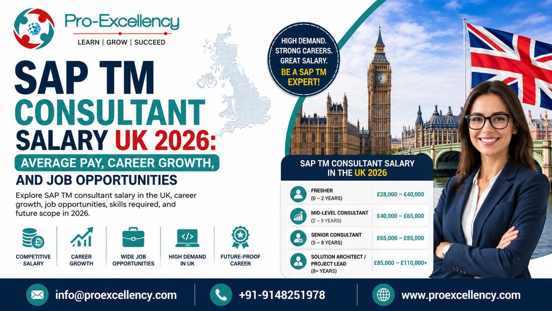 SAP TM Consultant Salary UK 2026: Average Pay, Career Growth, and Job Opportunities