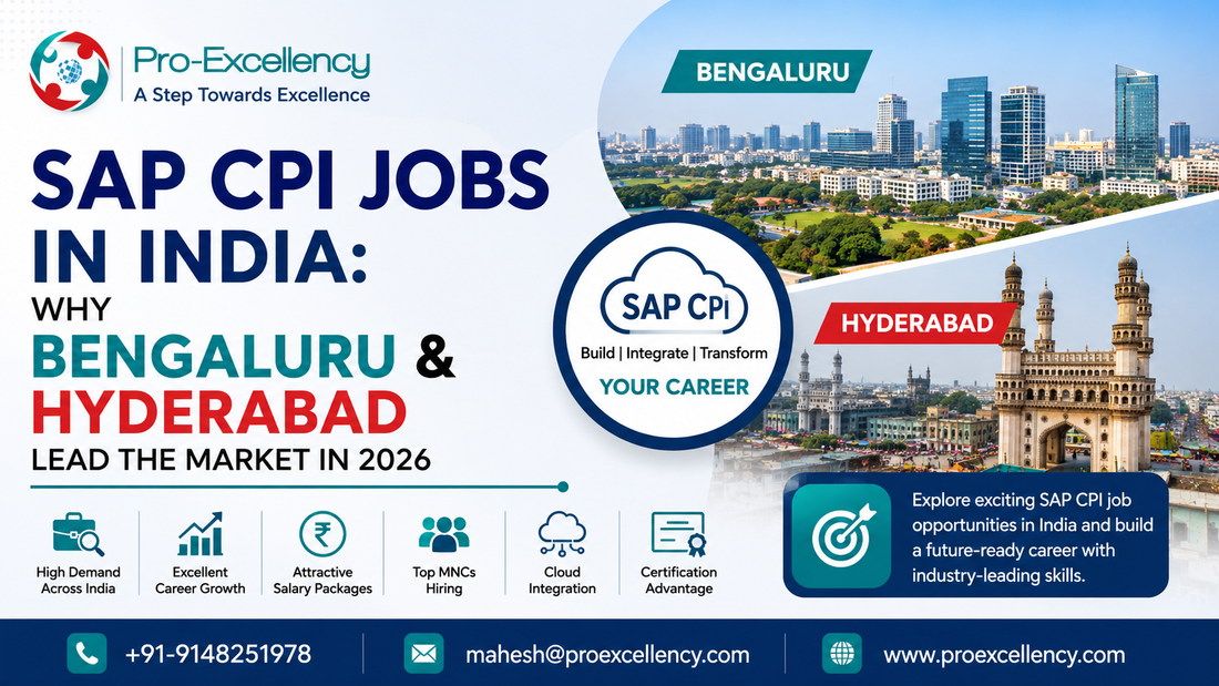 SAP CPI Jobs in India: Why Bengaluru and Hyderabad Lead the Market in 2026