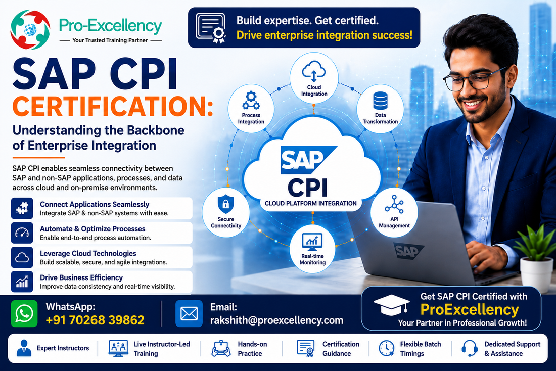 SAP CPI Certification: Understanding the Backbone of Enterprise Integration