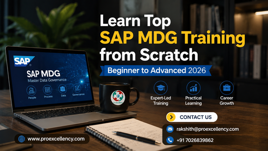 Learn Top SAP MDG Training from Scratch – Beginner to Advanced 2026