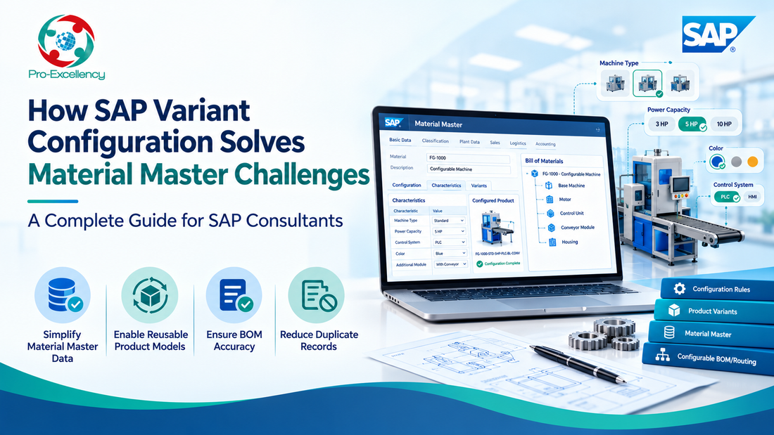 How SAP Variant Configuration Solves Material Master Challenges: A Complete Guide for SAP Consultants