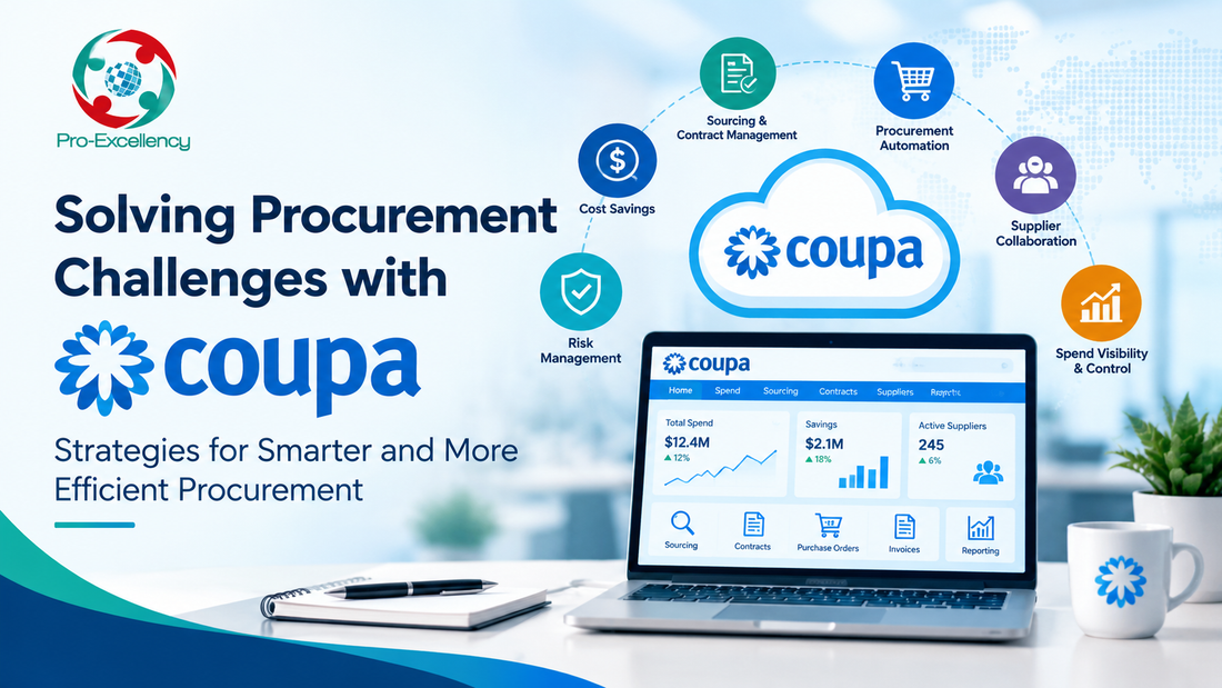 Solving Procurement Challenges with Coupa: Strategies for Smarter and More Efficient Procurement