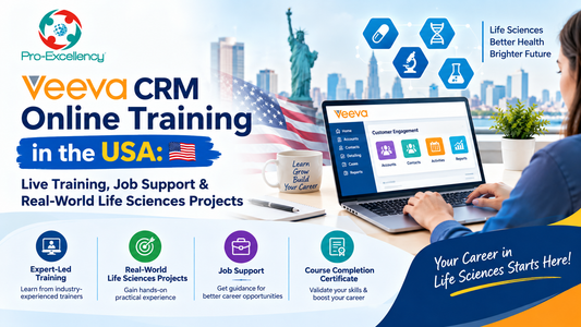 Veeva CRM Online Training in the USA: Live Training, Job Support & Real-World Life Sciences Projects