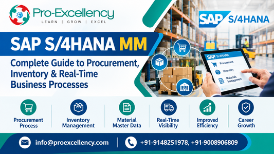 SAP S/4HANA MM: Complete Guide to Procurement, Inventory & Real-Time Business Processes