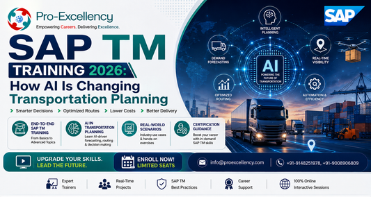SAP TM Training 2026: How AI Is Changing Transportation Planning