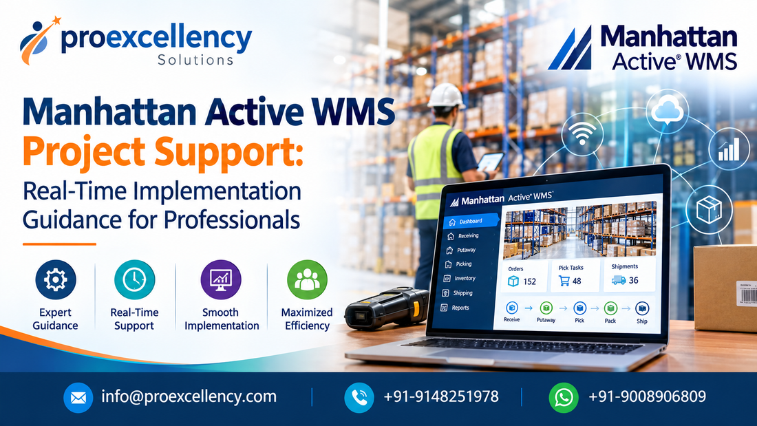 Manhattan Active WMS Project Support: Real-Time Implementation Guidance for Professionals