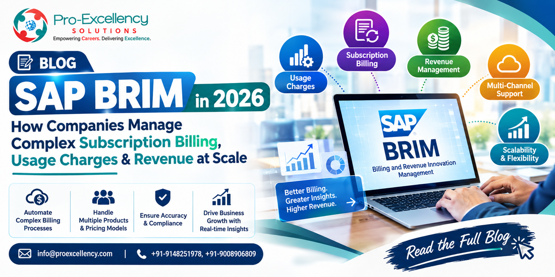 SAP BRIM in 2026: How Companies Manage Complex Subscription Billing, Usage Charges & Revenue at Scale