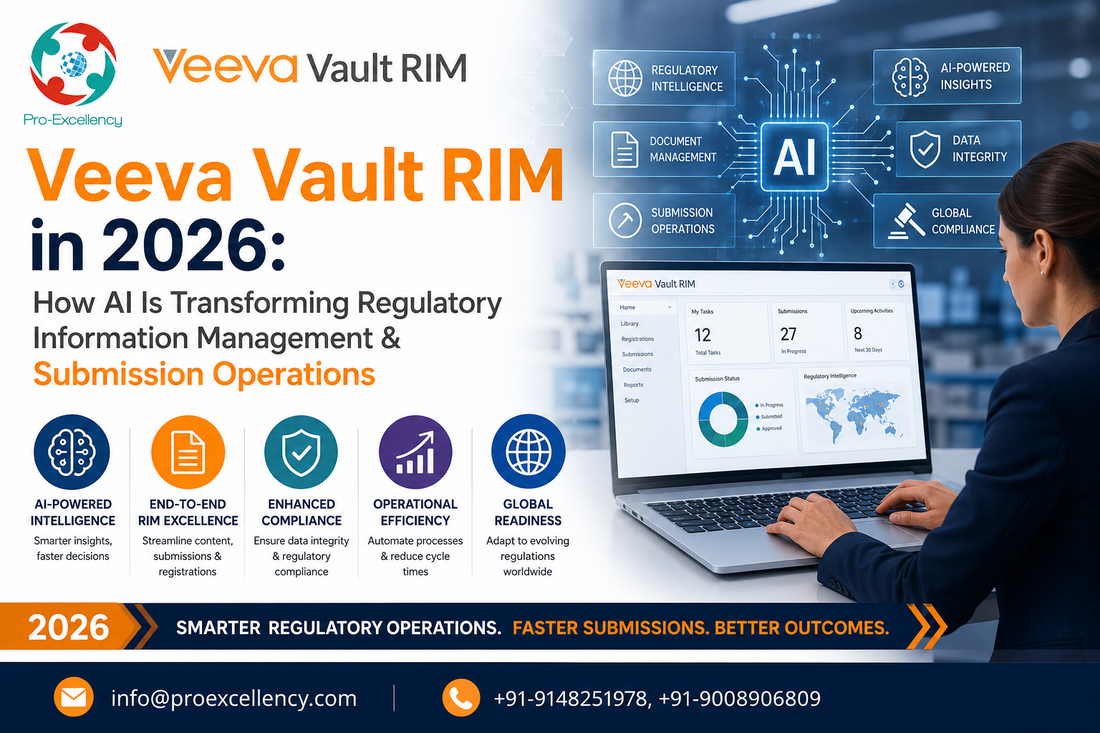 Veeva Vault RIM inVeeva Vault RIM in 2026: How AI Is Transforming Regulatory Information Management & Submission Operations