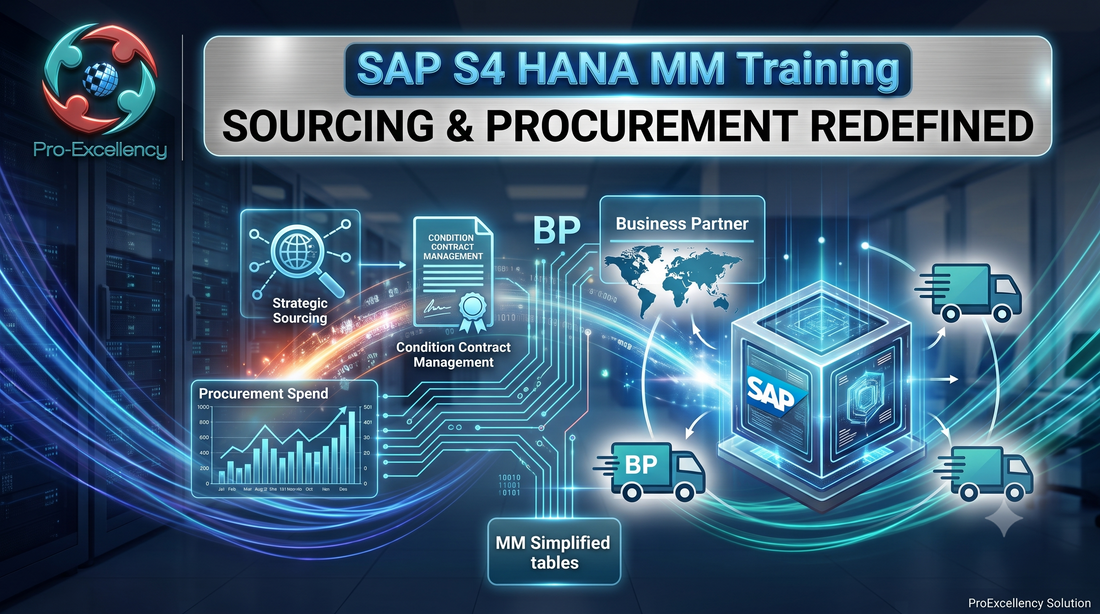Sourcing & Procurement Redefined | SAP S4 HANA MM Training