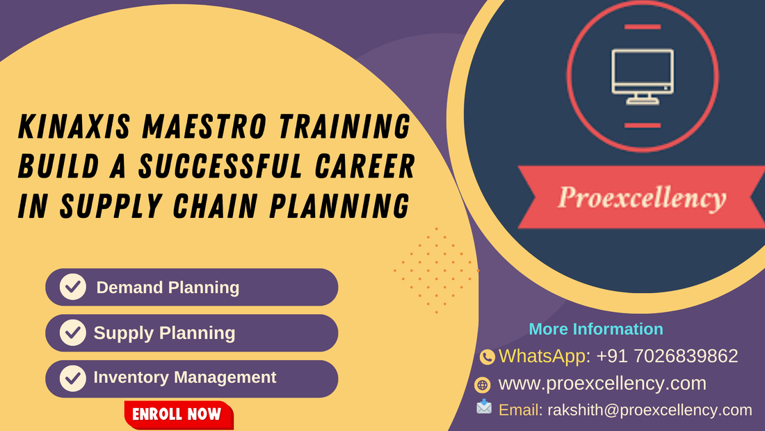 Kinaxis Maestro Training: Build a Successful Career in Supply Chain Planning