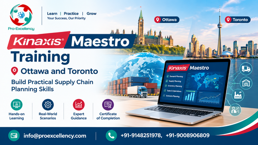 Kinaxis Maestro Training Ottawa and Toronto: Build Practical Supply Chain Planning Skills