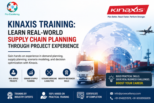 Kinaxis Training: Learn Real-World Supply Chain Planning Through Project Experience