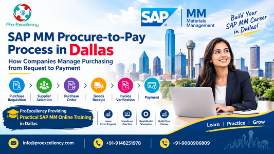 SAP MM Procure-to-Pay Process in Dallas: How Companies Manage Purchasing from Request to Payment