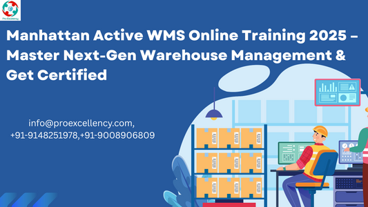 Manhattan Active WMS Online Training 2025 – Master Next-Gen Warehouse Management & Get Certified