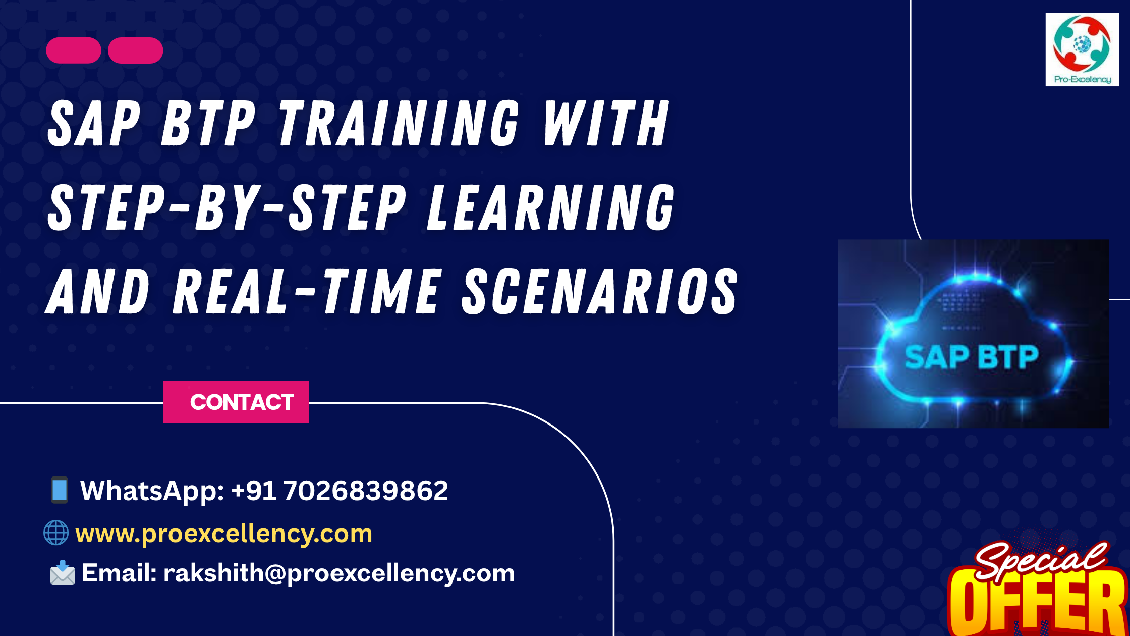SAP BTP Training with Step-by-Step Learning and Real-Time Scenarios ...