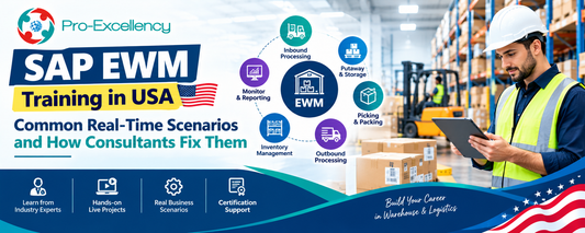 SAP EWM Training in USA: Common Real-Time Scenarios and How Consultants Fix Them