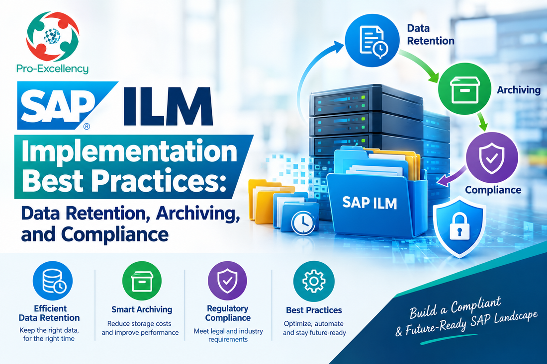 SAP ILM Implementation Best Practices: Data Retention, Archiving, and Compliance
