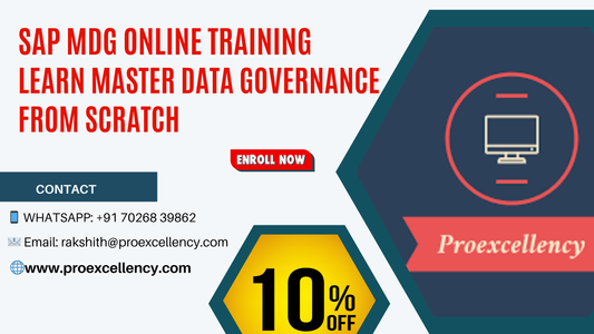 🚀 SAP MDG Online Training: Learn Master Data Governance from Scratch