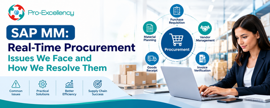 SAP MM: Real-Time Procurement Issues We Face and How We Resolve Them
