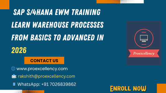 SAP S/4HANA EWM Training: Learn Warehouse Processes from Basics to Advanced in 2026