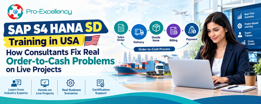 SAP S4 HANA SD Training in USA: How Consultants Fix Real Order-to-Cash Problems on Live Projects