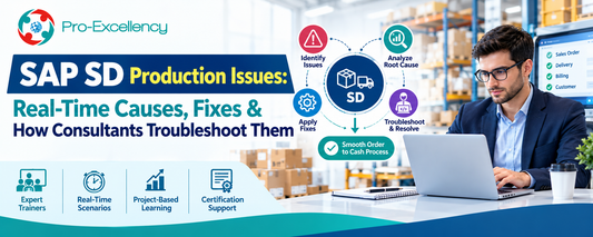 SAP SD Production Issues: Real-Time Causes, Fixes & How Consultants Troubleshoot Them