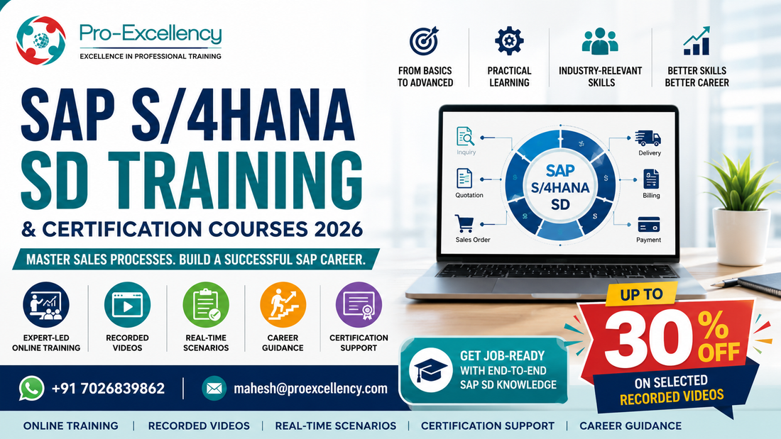 SAP S/4HANA SD Training & Certification Courses: Complete Guide for 2026