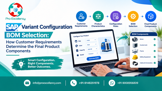 SAP Variant Configuration BOM Selection: How Customer Requirements Determine the Final Product Components