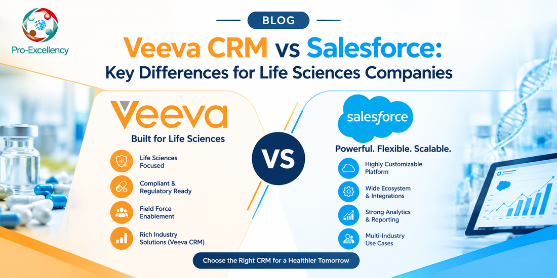 Veeva CRM vs Salesforce: Key Differences for Life Sciences Companies