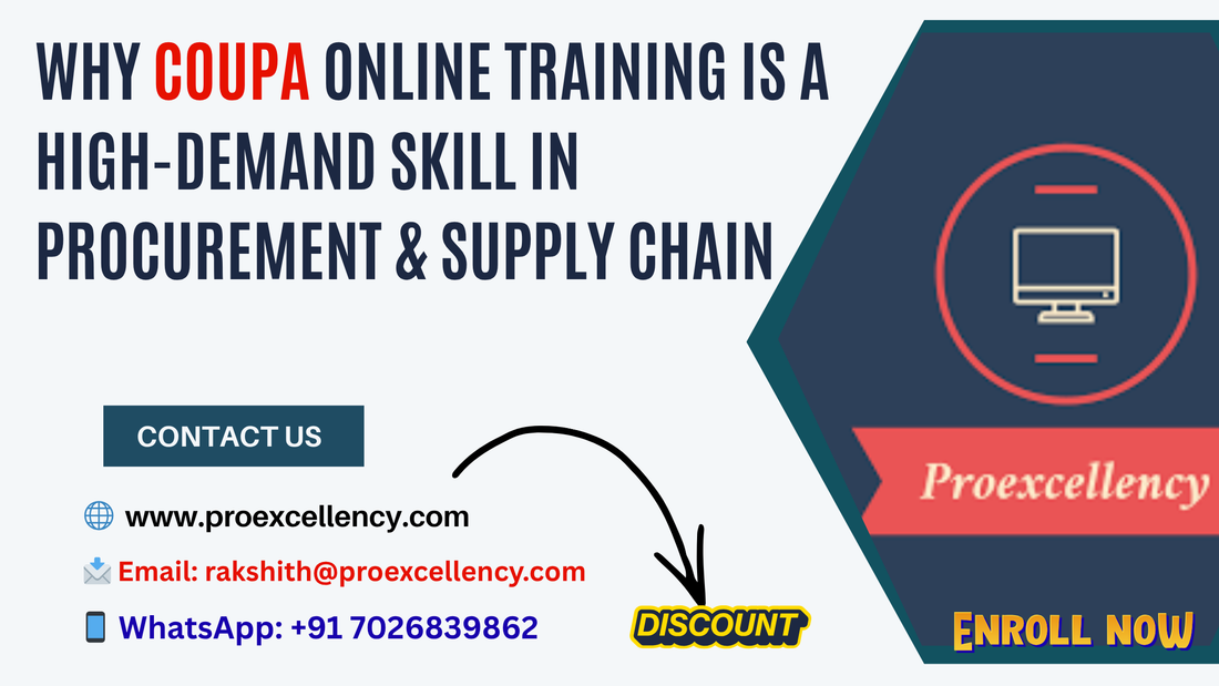Why Coupa Online Training Is a High-Demand Skill in Procurement & Supply Chain