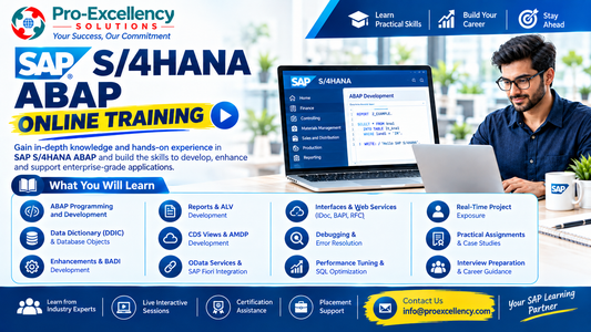 Practical with the aid of Design: Real Development Scenarios Behind Successful SAP S/4HANA ABAP Training