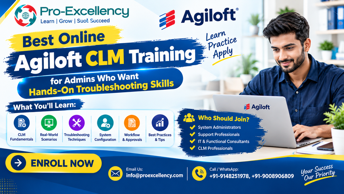 Best Online Agiloft CLM Training for Admins Who Want Hands-On Troubleshooting Skills