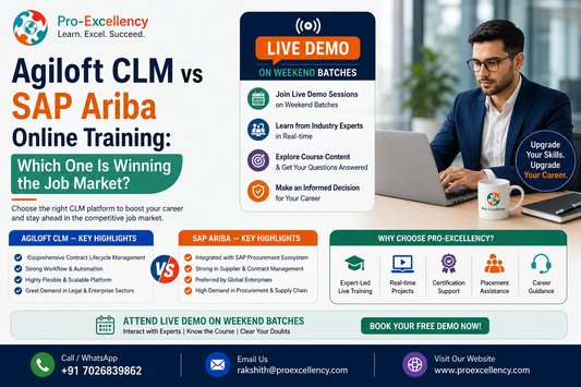 Agiloft CLM vs SAP Ariba Online Training: Which One Is Winning the Job Market?