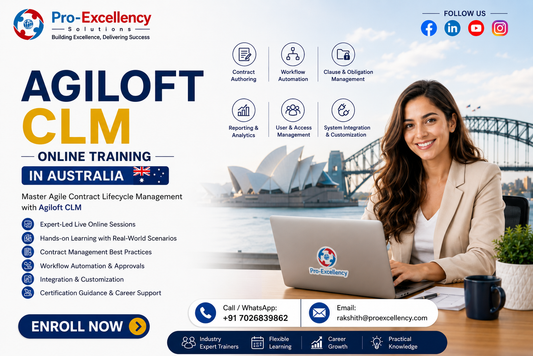Ready for a Career in Contract Management? Start with Agiloft CLM Online Training Australia
