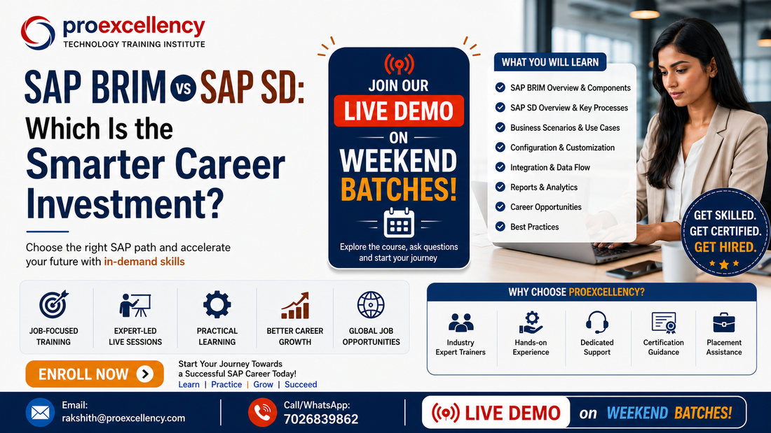 SAP BRIM vs SAP SD: Which Is the Smarter Career Investment?