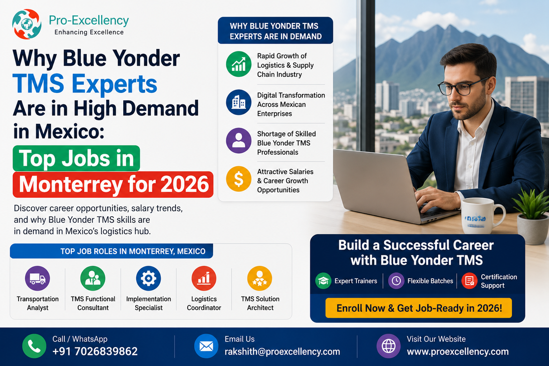 Why Blue Yonder TMS Experts Are in High Demand in Mexico: Top Jobs in Monterrey for 2026