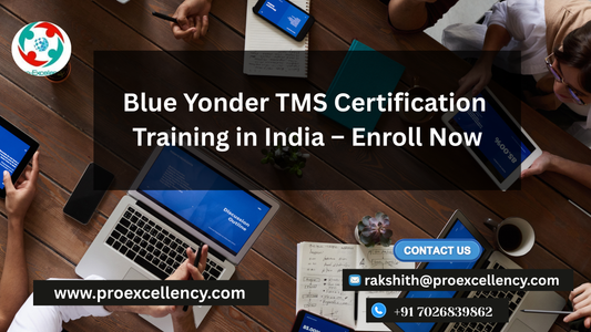 Blue Yonder TMS Certification Training in India – Enroll Now