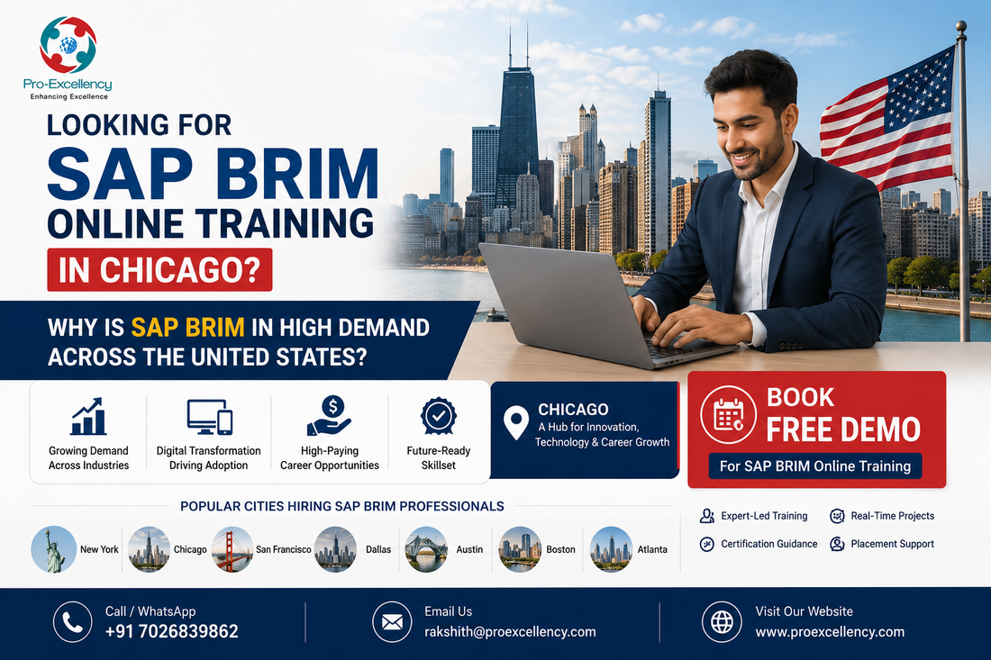 Looking for SAP BRIM Online Training in Chicago? Why Is SAP BRIM in High Demand Across the United States?