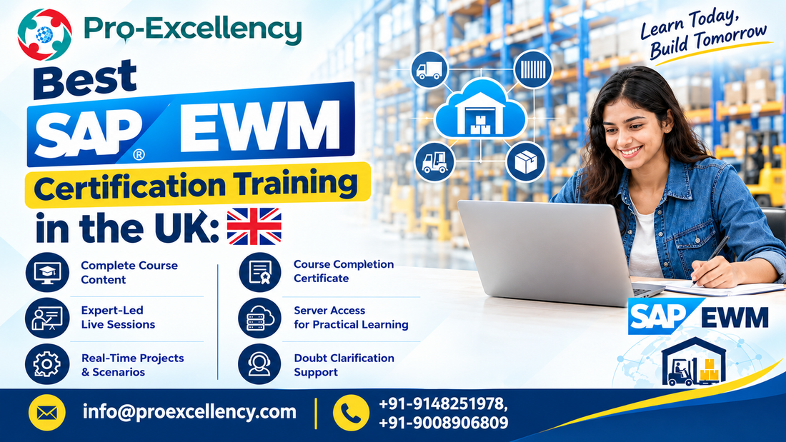 Best SAP EWM Certification Training in the UK: Online and Instructor-Led & Top Reasons to Learn SAP EWM in 2026