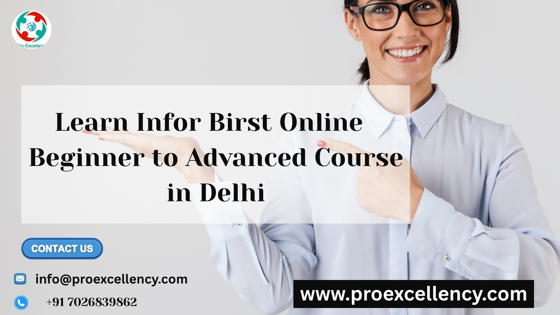 Learn Infor Birst Online – Beginner to Advanced Course in Delhi