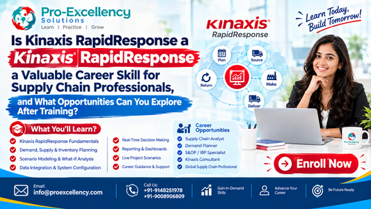 Is Kinaxis RapidResponse a Valuable Career Skill for Supply Chain Professionals, and What Opportunities Can You Explore After Training?