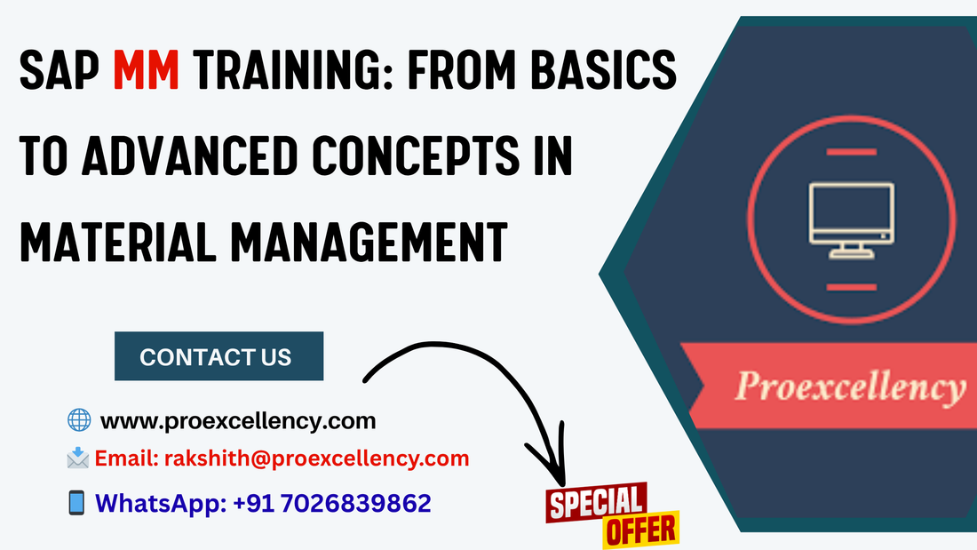 SAP MM Training: From Basics to Advanced Concepts in Material Management